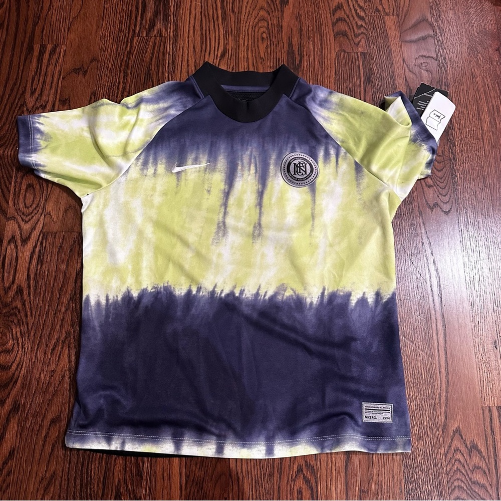 NWT Nike F.C. Sem Risco Tie Dye Soccer Jersey Women's S - Picture 7 of 14